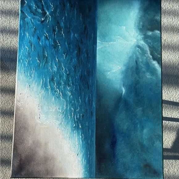 A Stormy Sky Oil Painting 16*20 inches on Canvas Wall Art - Picture 8 of 8